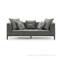 living room 7 seater couch genuine leather sofas